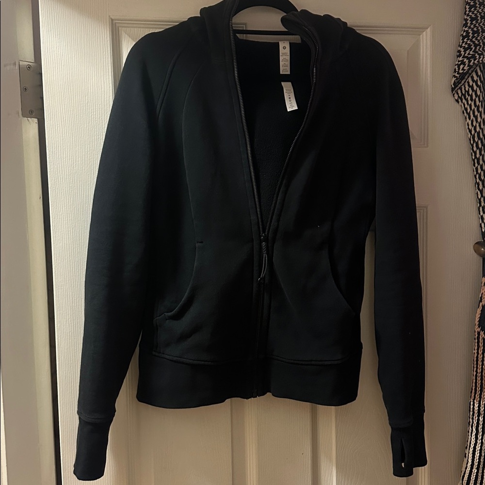 Lululemon Athletica Black Zip-Up Jacket